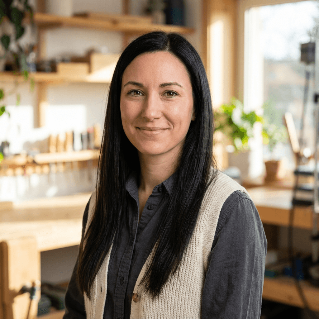 Emily Rodriguez, female homeowner in her early 40s, professional friendly appearance